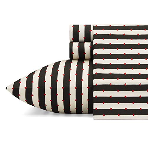 Betsey Johnson - Twin Sheets, Soft & Lightweight Bedding... - Maison & Cuisine Amazon Royaume-Uni à 11.47€
