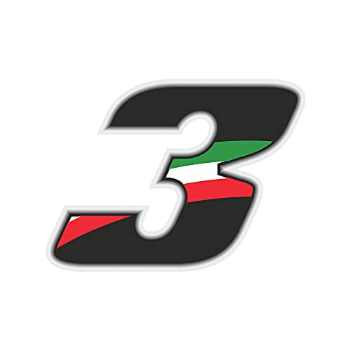 4R Quattroerre.it 13213 Nombre de Course 3 Moyen, Drapeau... en promo à 2,15€ (-60%) sur Amazon FR