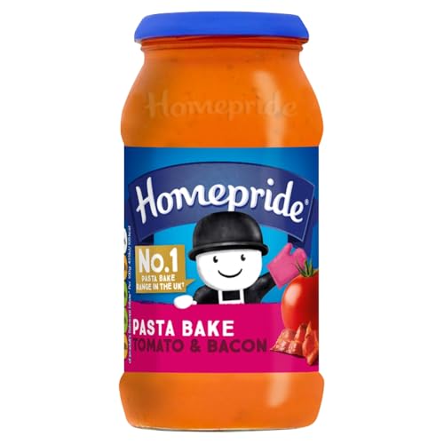 Homepride Tomato & Bacon Pasta Bake, 485 g Jar (Pack of 1) - Bon plan à 1.25€