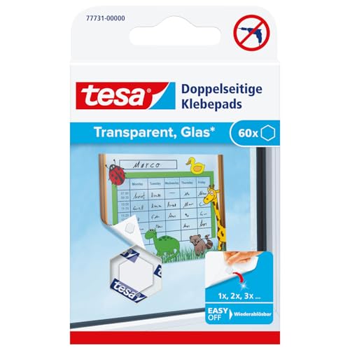 tesa Almohadillas adhesivas de doble cara para... - Amazon Espagne à 5.09€