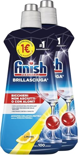 Finish Brillantante Lavastoviglie, Additivo Lavastoviglie... - Auto & Moto Amazon Italie à 6.99€