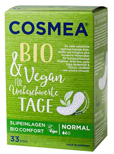 Cosmea Bio Lot de 33 protège-slips - Santé & Bien-être Amazon France à 1.67€