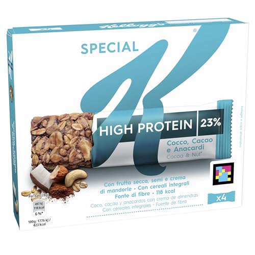 Kellogg's Special K Barretta | Gusto Cacao, Cocco &... - Auto & Moto Amazon Italie à 1.60€