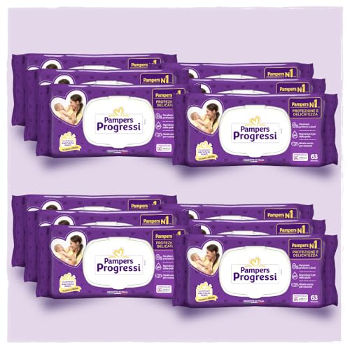Pampers Progressi Salviette neonato, 756 unità (12... - Baby & Nursery Amazon Italy à 34.80€
