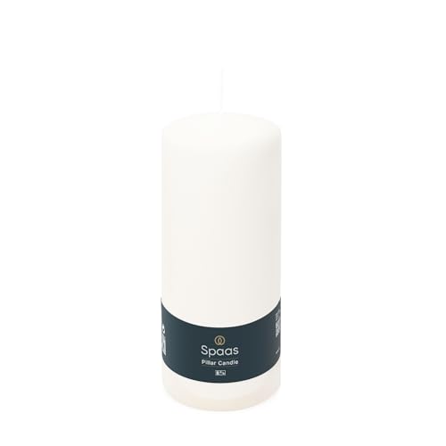 SPAAS Bougie Pilier Cylindre 80/200 mm, ± 100 heures... - Beauté & Parfums Amazon France à 7.69€