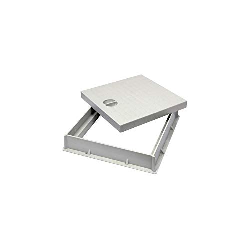 TELAIO CON COPERCHIO PVC 20x20 PER POZZETTO 200x200 20 cm - Bricolage & Outils Amazon Italie à 1.50€