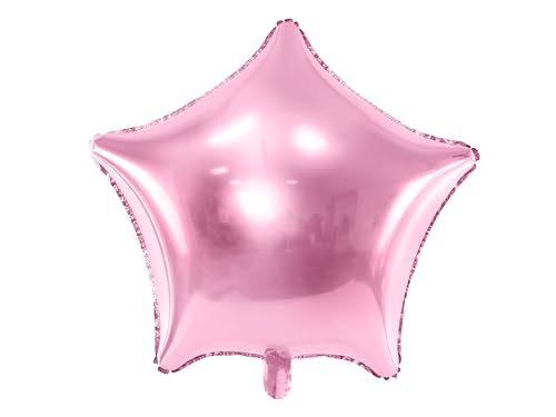 PartyDeco - Globo Mylar Foil con Forma de Estrella Rosa... - Auto & Moto en promo à 1.35€