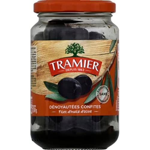 Tramier Olives noires confites dénoyautées, égoutées, filet... - High-Tech & Électronique Amazon France à 1.85€