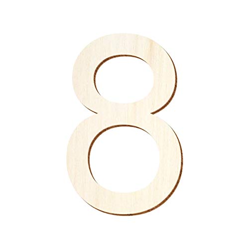 Bütic GmbH Holz Zahlen - Arial - inkl. Satz- und... - Loisirs Créatifs Amazon Allemagne à 1.45€