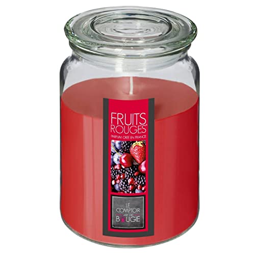 Atmosphera - Duftkerze - rote Beeren - 510g - Rot - Maison & Cuisine Amazon Allemagne à 5.41€