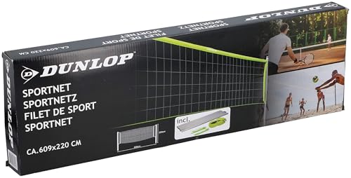 Dunlop Rete sportiva 609 x 220 cm – rete da pallavolo –... - Sports & Fitness Amazon Italie à 14.99€