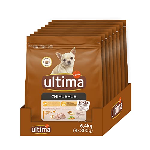 Ultima Croquettes pour Chien Chihuahua - Pack 8 x 800g... - Animalerie Amazon France à 30.19€