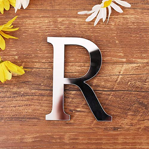 Gspirit 3D DIY Lettere Decorativo Alfabeto Argento... - Loisirs Créatifs Amazon Italie à 1.89€