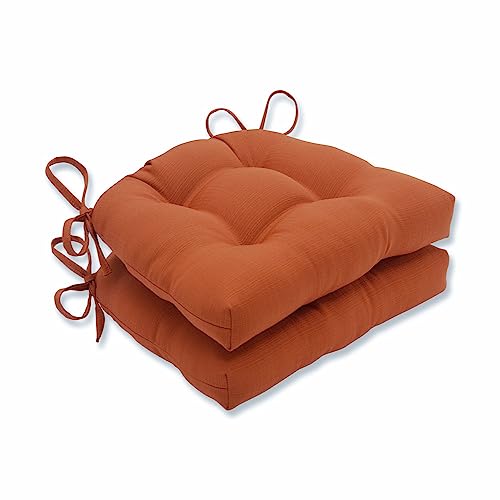 Pillow Perfect Solid Cinnabar Reversible Chair Pads (Set of... - Home & Kitchen Amazon UK à 32.17€