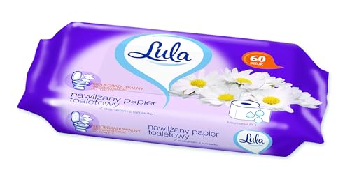 LULA Moisturized Toilet Paper with Chamomile Extract 60pcs - High-Tech & Électronique Amazon Royaume-Uni à 2.55€