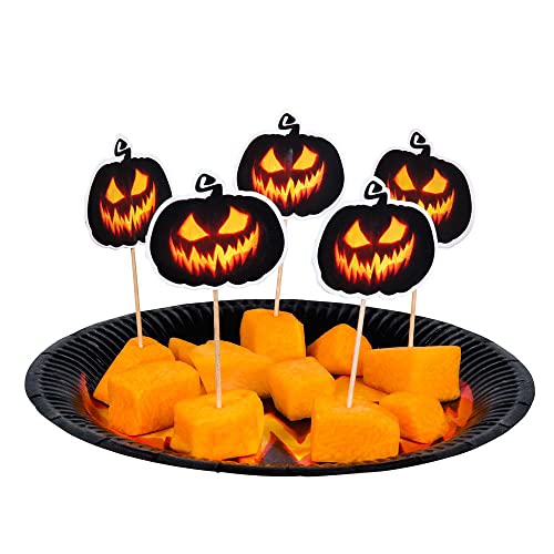 Boland 72314-12 Cocktail Skewer Spooky Pumpkin Black/Orange... - Maison & Cuisine Amazon Royaume-Uni à 0.52€