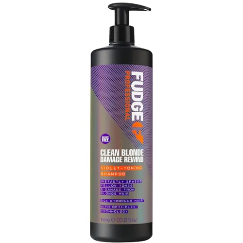 Fudge Professional Clean Blonde Damage Rewind Shampoo, Bulk... - Beauty & Fragrances Amazon UK à 20.24€