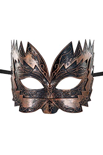 Maskarade Maske, Wolf, Kupfer, für Abendveranstaltungen... - Amazon Allemagne à 8.91€