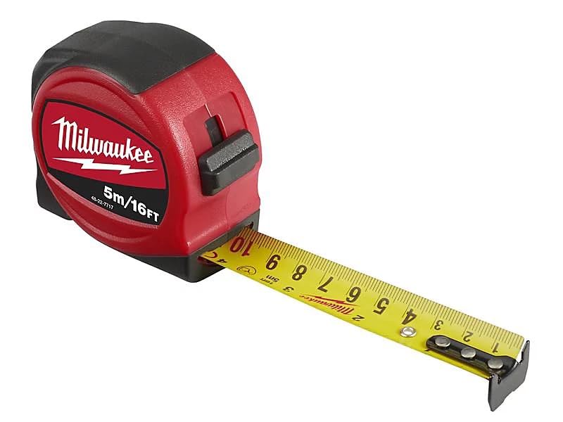 Milwaukee 48227717 5m/16ft Pro Compact Tape Measure... - Maison & Cuisine Amazon Royaume-Uni à 14.58€