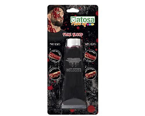 ATOSA maquillaje halloween sangre falsa efecto desgarre