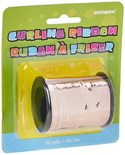 Unique Party 48504 - Ruban Bolduc - 45.7 m - Couleur Or... - Loisirs Créatifs en promo à 2.59€