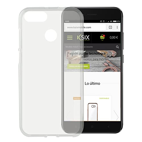 KSIX smart your tech Funda para Xiaomi MI A1, Semirrígida... - High-Tech & Électronique Amazon Espagne à 2.99€