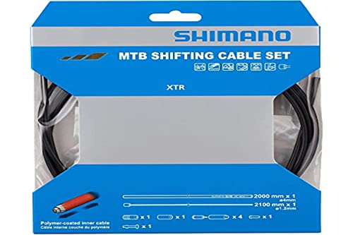 SHIMANO Spares MTB gear cable set for rear only, Polymer... - Sports & Fitness Amazon Royaume-Uni à 17.39€
