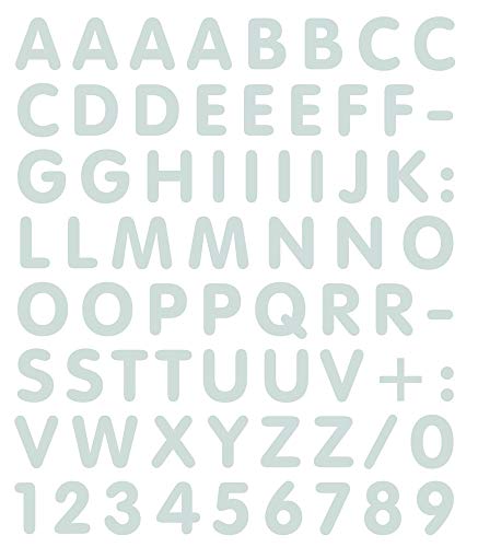 4R Quattroerre.it 894 Buchstaben-Aufkleber-Set, Weiß - Amazon Allemagne à 7.50€