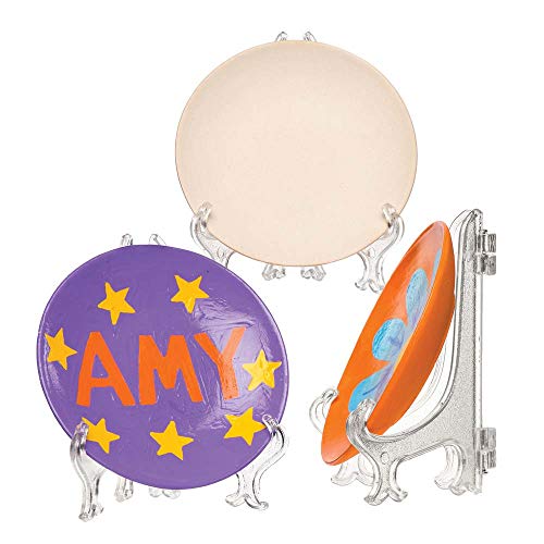 Baker Ross Ltd AW191 Mini Assiettes en Céramique et supports - High-Tech & Électronique Amazon France à 8.99€