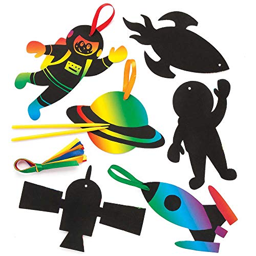 Baker Ross AR677 Adornos del Sistema Solar para Rascar... - Baby & Nursery Amazon Spain à 5.99€