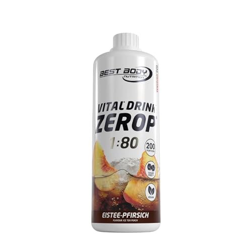 Best Body Nutrition Vital Drink ZEROP® - Thé glacé pêche... - Maison & Cuisine Amazon France à 8.71€