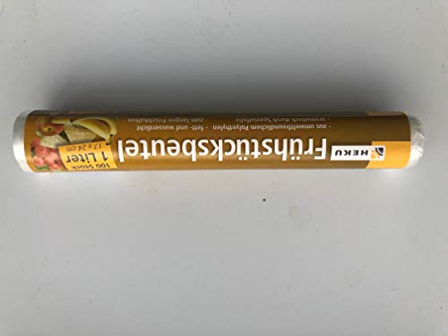 Heku 100 Stück Frühstücksbeutel, 17x24cm, 1 Liter... - Maison & Cuisine Amazon Allemagne à 1.01€