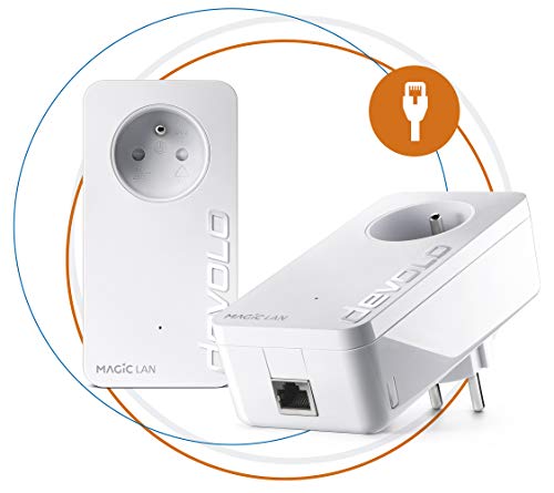 devolo Magic 2 LAN Starter Kit: 2x Adaptateurs, Prise... - High-Tech & Électronique Amazon France à 99.18€