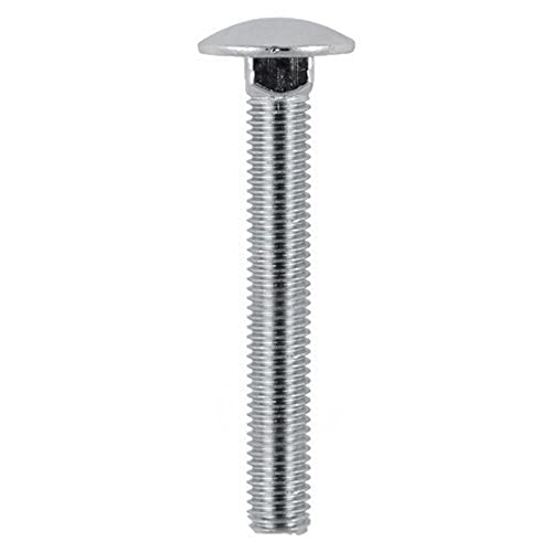 TIMCO Carriage Bolt DIN 603 - A2 SS - 6.0 x 40-10 Pieces - Home & Kitchen Amazon UK à 2.34€