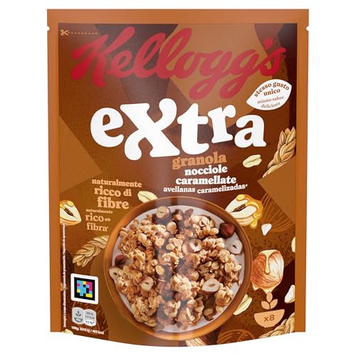 Kellogg's Cereali Extra | Gusto Nocciole Caramellate |... - High-Tech & Électronique Amazon Italie à 2.07€