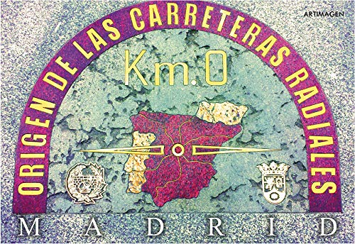 Postal Madrid Km 0-16x11 cm. - Fournitures Bureau Amazon Espagne à 0.50€