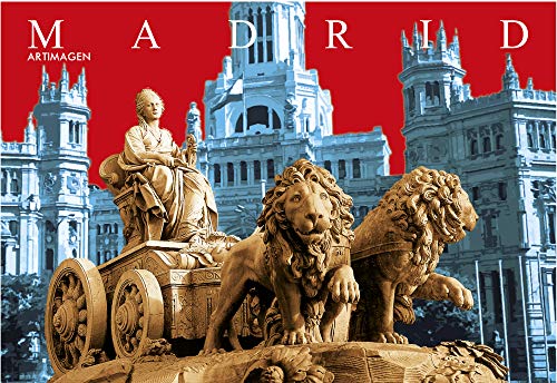 Cartolina Madrid Cibeles-posta, 16 x 11 cm. - Auto & Moto Amazon Italie à 1.50€