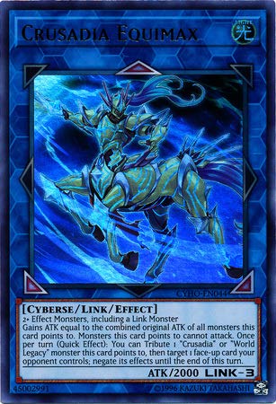 Yu-Gi-Oh! - Crusadia Equimax - CYHO-EN044 - Ultra Rare... - Sports & Fitness en promo à 6.97€
