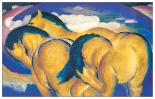 Artopweb TW16636 MARC Little Yellow Horses Decorative... - Maison & Cuisine en promo à 85.06€