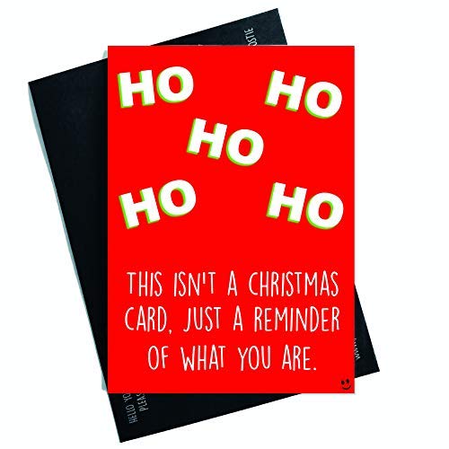 Tarjeta de Navidad divertida Tarjeta de Navidad para amigo... - High-Tech & Électronique Amazon Espagne à 5.83€