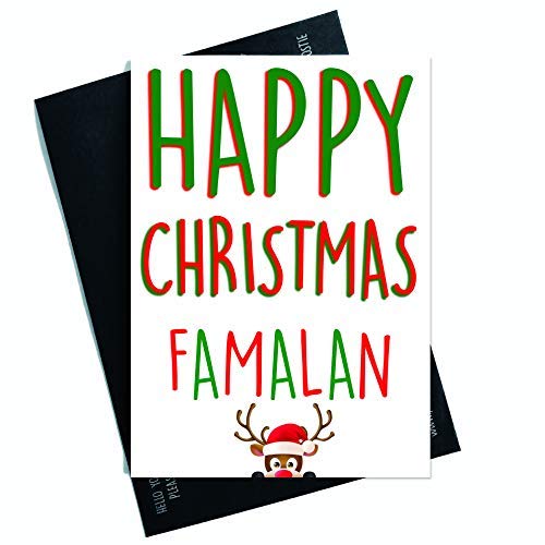 Divertidas tarjetas de Navidad de la familia Feliz Navidad... - High-Tech & Électronique Amazon Espagne à 6.79€