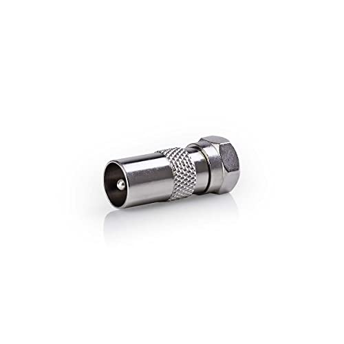 Nedis Adapter Satelite und Anten auf F-Stecker - Koaxial Mac - High-Tech & Électronique Amazon Allemagne à 1.99€
