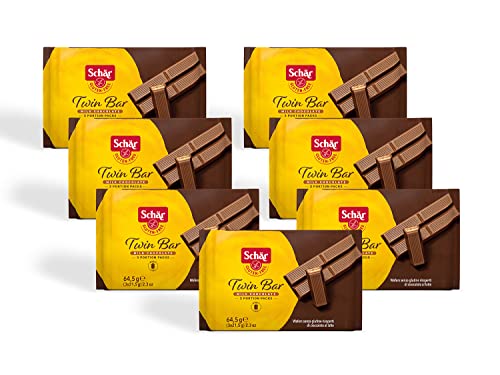 Schär, Twin Bar, Wafer Croccanti Ricoperti di Cioccolato al... - Épicerie Amazon Italie à 4.46€
