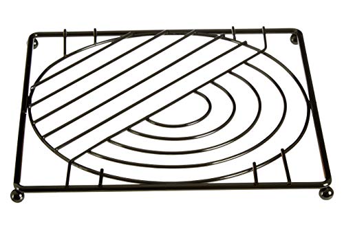 Premier Housewares Vertex Black Nickel Finish Square Trivet - Nouvelle promo Amazon à 7.95€