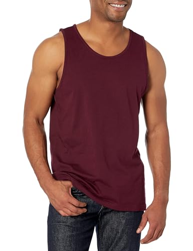 Top à Canotta Amazon Essentials Homme Bordeaux L - Mode & Vêtements Amazon Italie à 9.50€