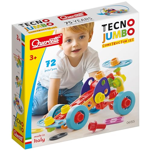 Quercetti - 6155 Tecno Jumbo Loisirs Créatifs - Bricolage... - Jouets & Jeux Amazon France à 25.16€