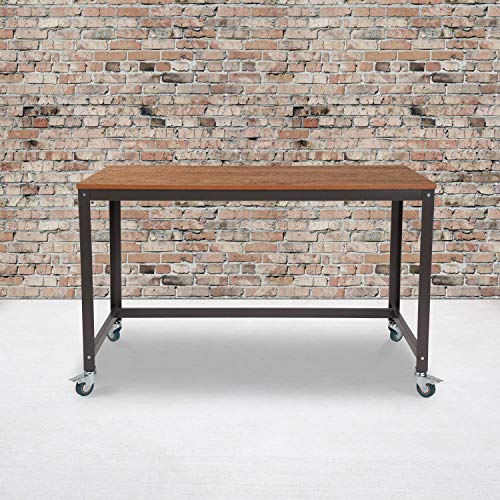 Flash Furniture Livingston Collection Computer Table and... - Maison & Cuisine Amazon Royaume-Uni à 64.10€