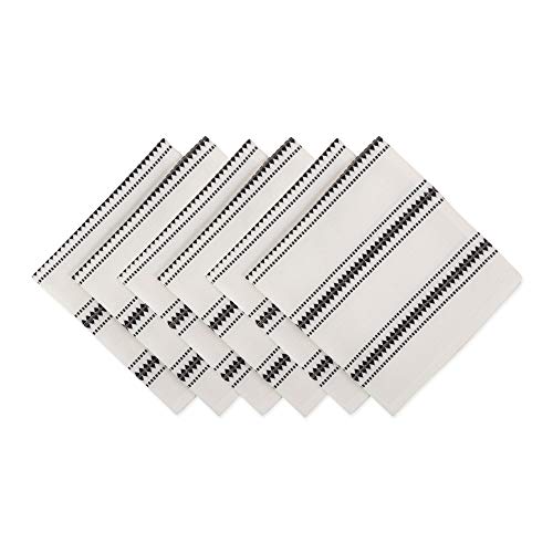 DII Zig Dobby Tabletop Collection, weißer Baumwollhintergrun... - Maison & Cuisine Amazon Allemagne à 12.83€