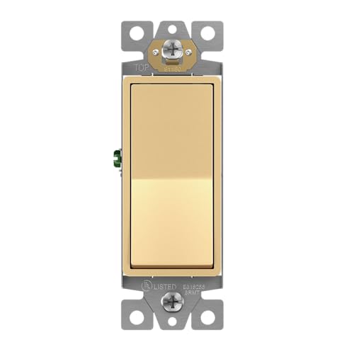 ENERLITES Elite Series Decorator Rocker Light Switch, 15A... - Home & Kitchen Amazon Germany à 10.26€