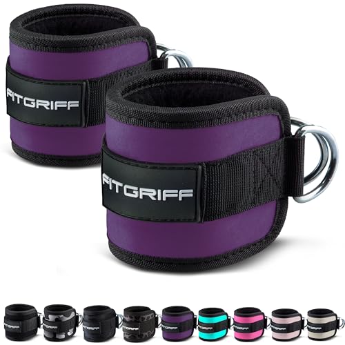 Fitgriff® Tobilleras Poleas Gym V1 (2 Piezas) - Correas... - Sports & Fitness en promo à 9.99€
